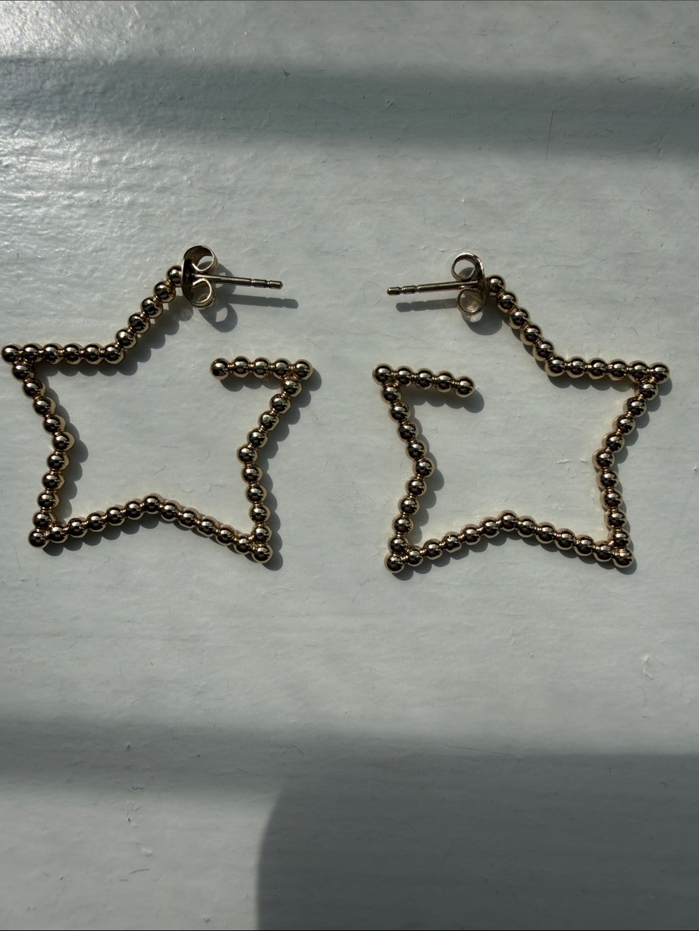 Coach Star Hoop Earrings